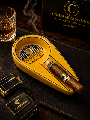 Cinzeiro Cohiba de Cerâmica para Charutos Niteroi, RJ 