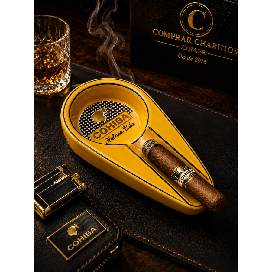 Cinzeiro Cohiba de Cerâmica para Charutos Niteroi, RJ 