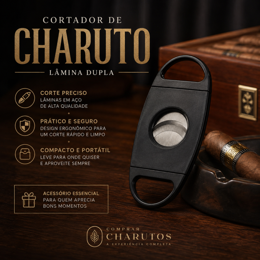 Cortador de Charuto Lâmina Dupla Niteroi, RJ 